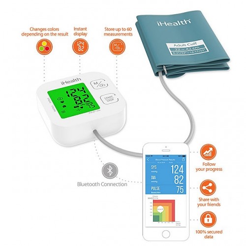 iHealth Track Smart Blood Pressure Monitor